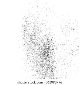 Abstract grainy texture isolated on white background. Flat design element. Vector illustration,eps 10.