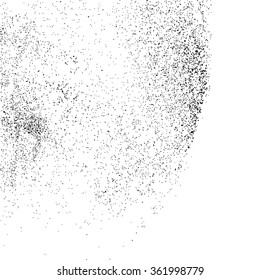 Abstract grainy texture isolated on white background. Flat design element. Vector illustration,eps 10.