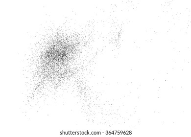 Abstract grainy texture isolated on white background. Flat design element. Vector illustration,eps 10.