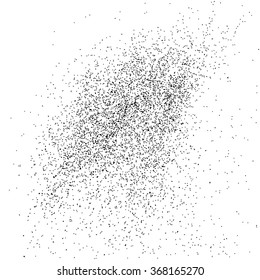 Abstract grainy texture isolated on white background. Flat design element. Vector illustration,eps 10.