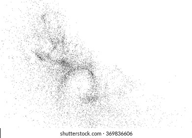 Abstract grainy texture isolated on white background. Flat design element. Vector illustration,eps 10.