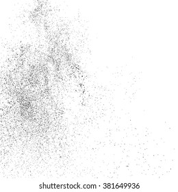 Abstract grainy texture isolated on white background. Flat design element. Vector illustration,eps 10.