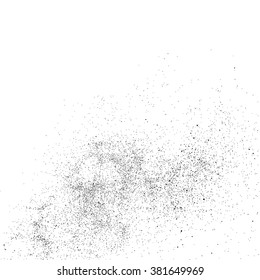 Abstract grainy texture isolated on white background. Flat design element. Vector illustration,eps 10.