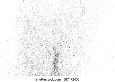 Abstract grainy texture isolated on white background. Flat design element. Vector illustration,eps 10.