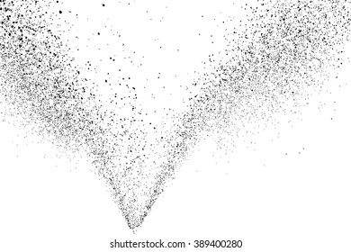 Abstract grainy texture isolated on white background. Flat design element. Vector illustration,eps 10.