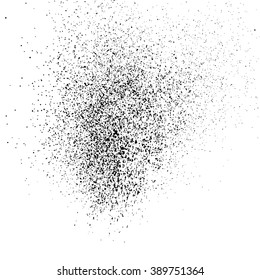 Abstract grainy texture isolated on white background. Flat design element. Vector illustration,eps 10.