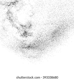 Abstract grainy texture isolated on white background. Flat design element. Vector illustration,eps 10.