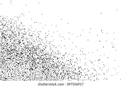 Abstract grainy texture isolated on white background. Flat design element. Vector illustration,eps 10.