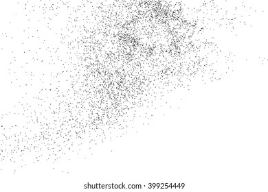 Abstract grainy texture isolated on white background. Flat design element. Vector illustration,eps 10.