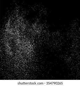 Abstract grainy texture on a black background.. Flat design element. Vector illustration,eps 10.