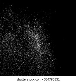 Abstract grainy texture on a black background.. Flat design element. Vector illustration,eps 10.