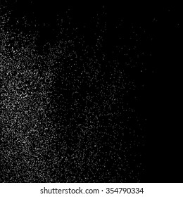 Abstract grainy texture on a black background.. Flat design element. Vector illustration,eps 10.