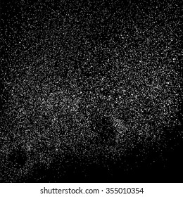 Abstract grainy texture on a black background.. Flat design element. Vector illustration,eps 10.