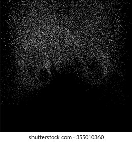 Abstract grainy texture on a black background.. Flat design element. Vector illustration,eps 10.