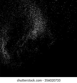 Abstract grainy texture on a black background.. Flat design element. Vector illustration,eps 10.
