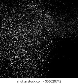 Abstract grainy texture on a black background.. Flat design element. Vector illustration,eps 10.