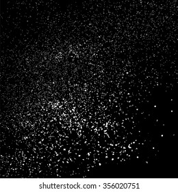 Abstract grainy texture on a black background.. Flat design element. Vector illustration,eps 10.