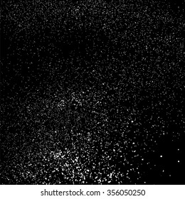 Abstract grainy texture on a black background.. Flat design element. Vector illustration,eps 10.