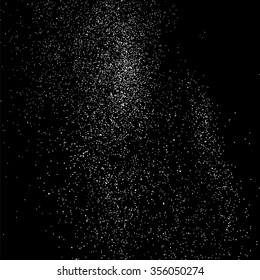 Abstract grainy texture on a black background.. Flat design element. Vector illustration,eps 10.