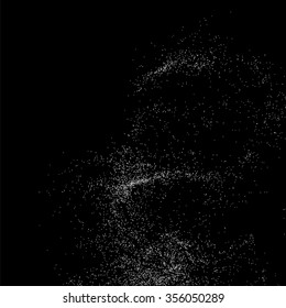 Abstract grainy texture on a black background.. Flat design element. Vector illustration,eps 10.