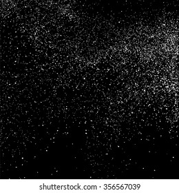 Abstract grainy texture on a black background. Flat design element. Vector illustration,eps 10.
