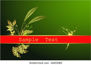 abstract grand flower