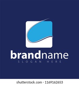 Abstract granite logo icon vector template