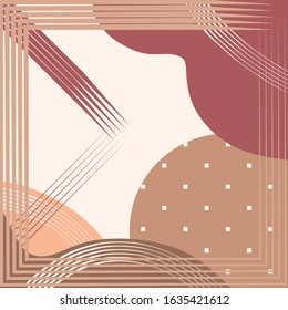 Abstract Graphic art background trendy for stationery,business cards or advertising  or greeting cards or to do lists or logo or planners, cards, web, quotes, banners.Vector illustration