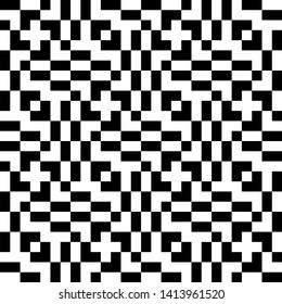 Abstract graphic background. Geometric texture. Seamless pattern with motion visual effect.