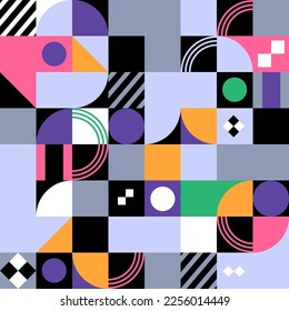 Abstract graphic background - geometry shape pattern.