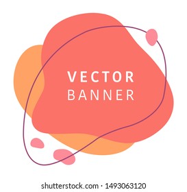 Abstract graphic background. Modern geometric design template. Vector illustration.