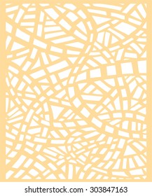 Abstract graphic background in yellow and white