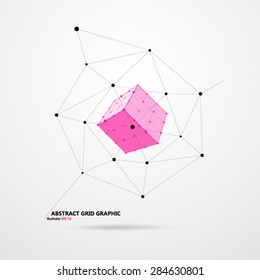 Abstract graphic box