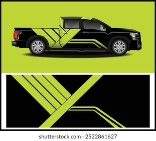 abstract Graphic   car wrap design