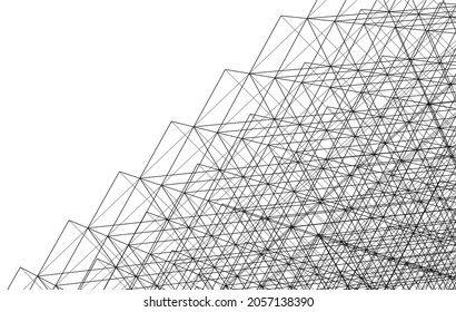 Diseño gráfico abstracto dibujo 3d