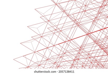 Abstraktes 3D-Grafikdesign