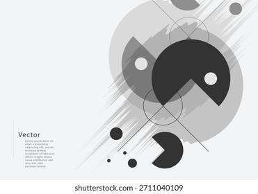 Abstract graphic design element . Geometric background concept. Blue gradient