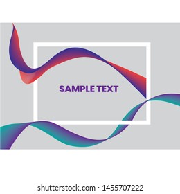 abstract graphic design elements template