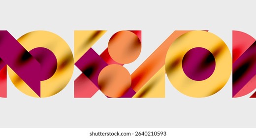 Abstract graphic design featuring overlapping shapes, vibrant colors, modern aesthetic. Text reads PKZO. Minimalist composition, bold visual impact.