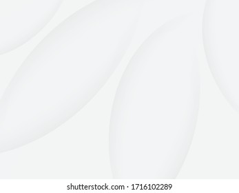 Líneas de curva de color gris de diseño gráfico abstracto con fondo de fondo de efecto 3D.