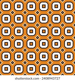 Abstract graphic design with seamless pattern