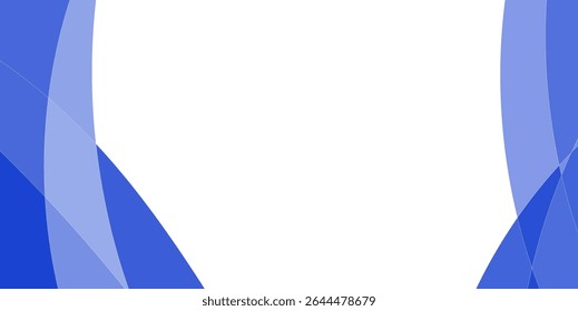 Abstract graphic design with shades of blue and white