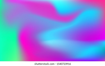 Abstract Graphic Design Vector Illustration. Art Fluid Blurred Colorful Vibrant Background. Minimal Landing Page, Festival Concept Card, Banner, Poster, Cover, Flyer, Journal, Magazine, Template.