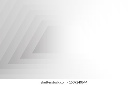 Abstract graphic design white and gray gradient background.geometric modern design.vector Illustration. 