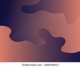 
Abstract graphic element. colored shapes and waves. Gradient banner with liquid shapes