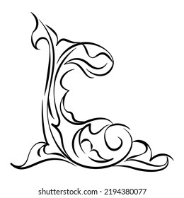 Abstract graphic element design for cloths embroidery art