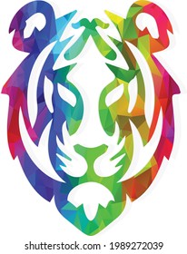 Abstract Graphic elements. Dynamical colored forms and line. Gradient abstract with circle mandala