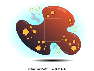 abstract graphic elements  modern design