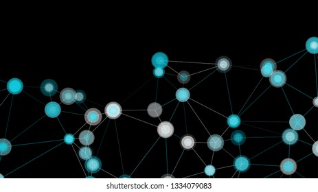 Abstract graphic experiment, triangles and circles vector shapes