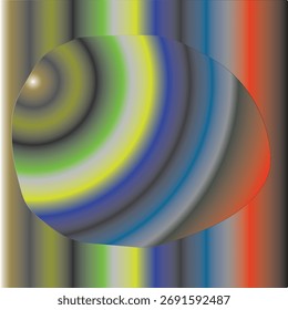 Abstractas gráfico con un colorido